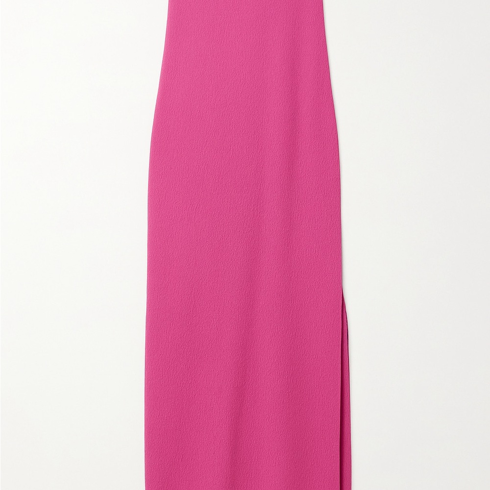 Pink Maxi Strapless Dress!